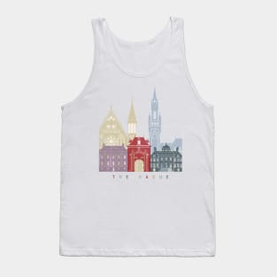 The Hague skyline poster Tank Top